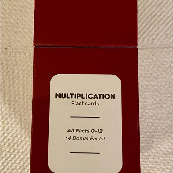 Think Tank Scholar 173 Multiplication Flash Cards | All Facts 0-12 Color Coded. - Picture 4 of 8